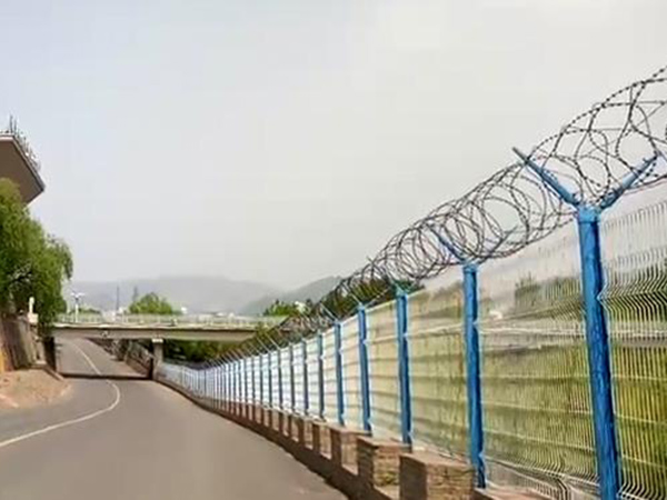 邊境線防護網-中朝口岸